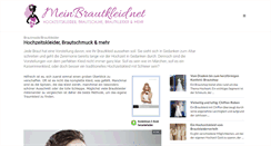 Desktop Screenshot of meinbrautkleid.net